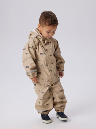 NAME IT Regntøj Dry10 White Pepper Small City NAME IT Regntøj Dry10 White Pepper Small City