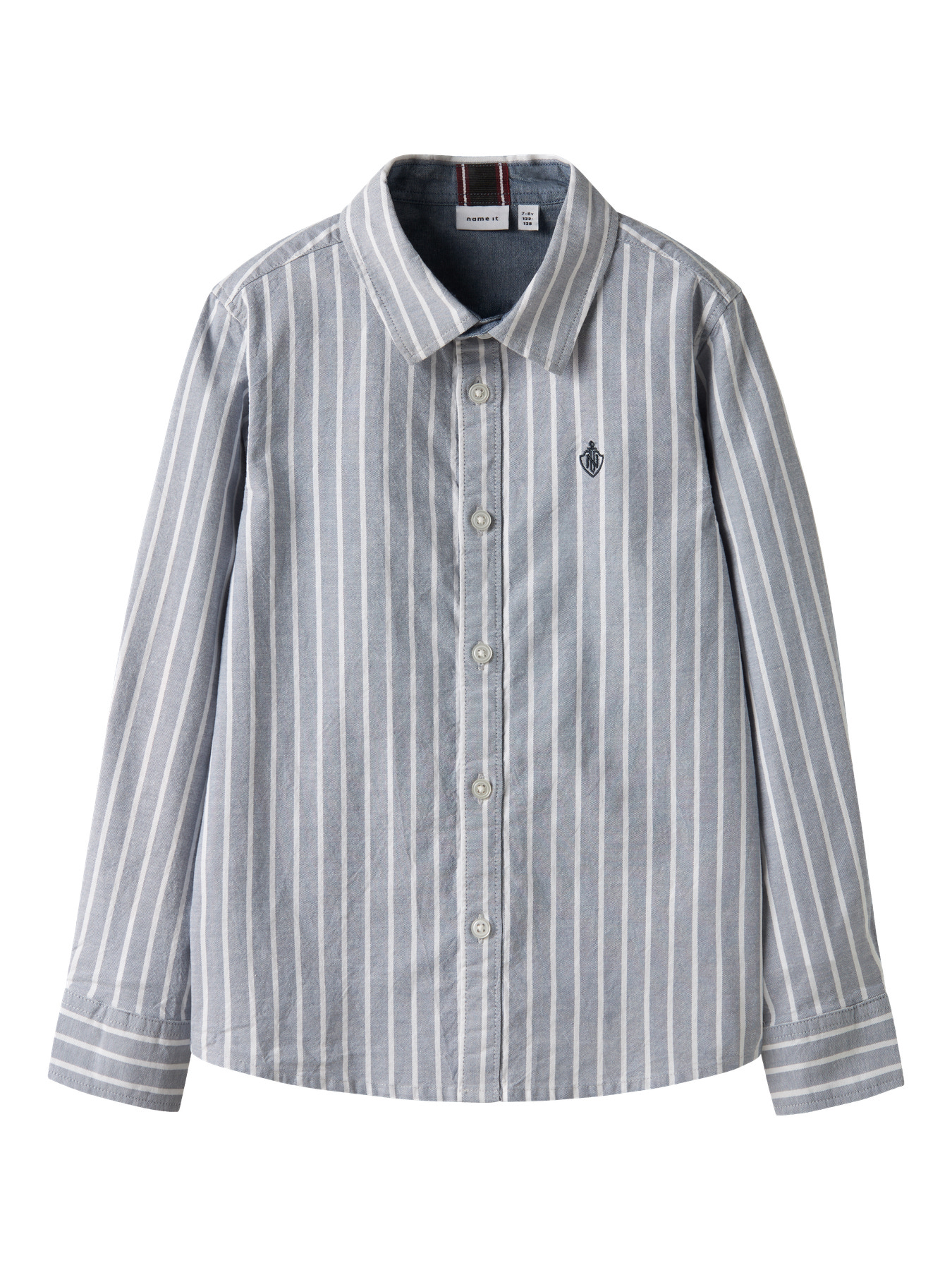 NAME IT Skjorte Rekid Flint Stone Thin Stripe NAME IT Skjorte Rekid Flint Stone Thin Stripe