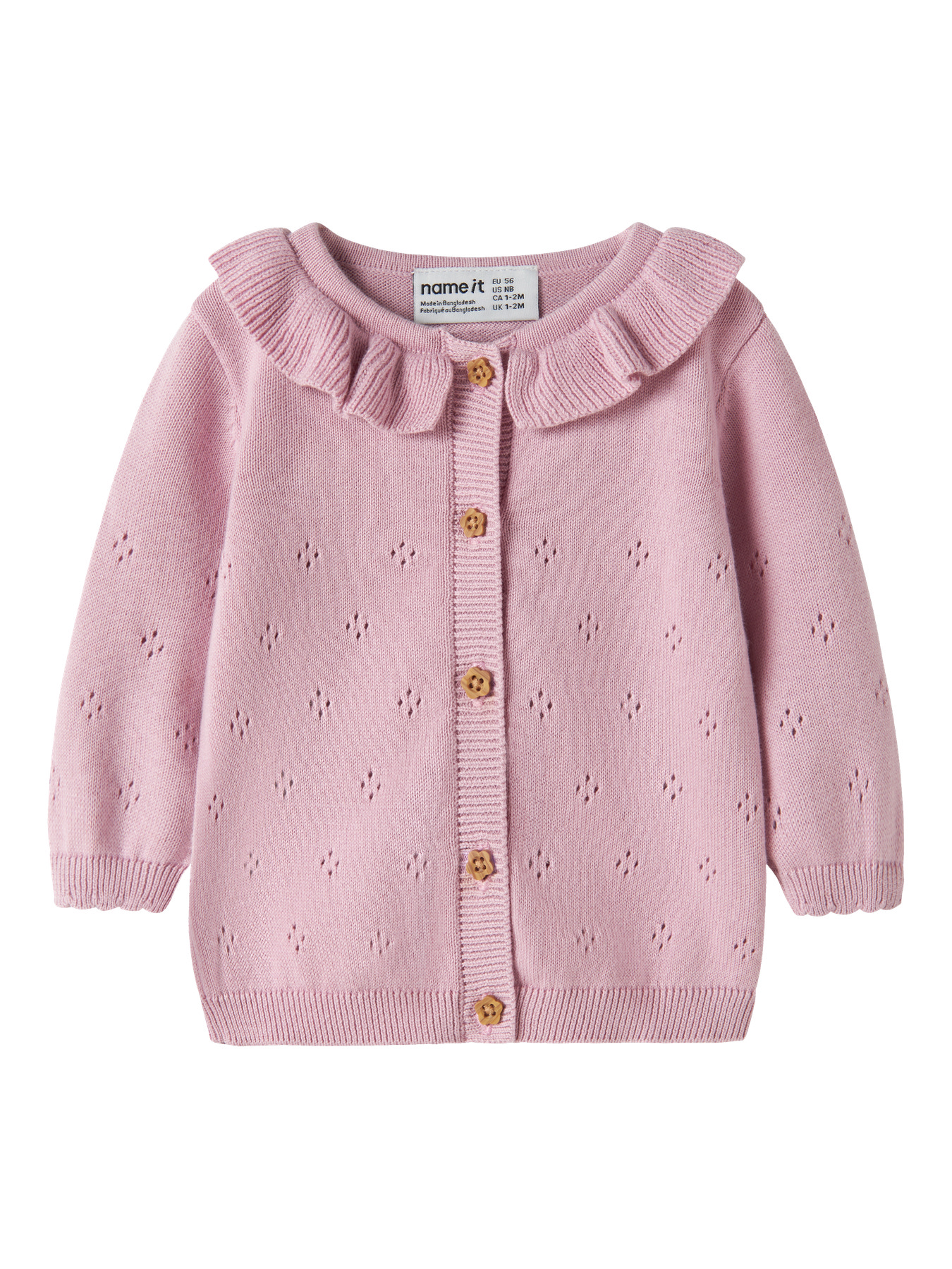 NAME IT Strik Cardigan Diame Fragrant Lilac NAME IT Strik Cardigan Diame Fragrant Lilac