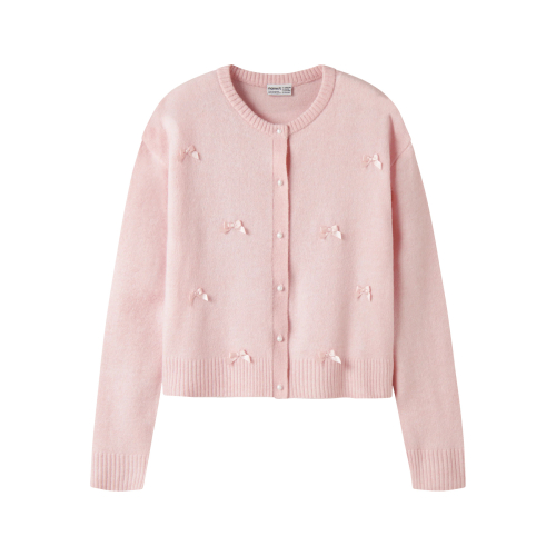 NAME IT Strik Cardigan Karin Lotus