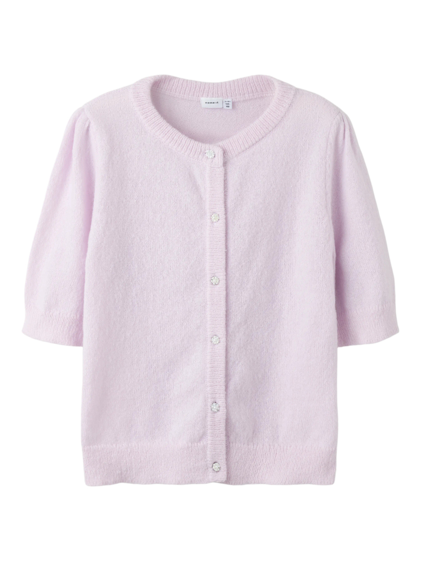 NAME IT Strik Cardigan Nabeth Lavender Fog NAME IT Strik Cardigan Nabeth Lavender Fog
