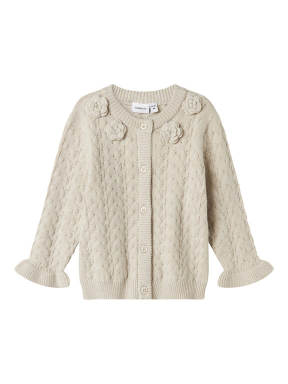 NAME IT Strik Cardigan Oanna Peyote Melange NAME IT Strik Cardigan Oanna Peyote Melange