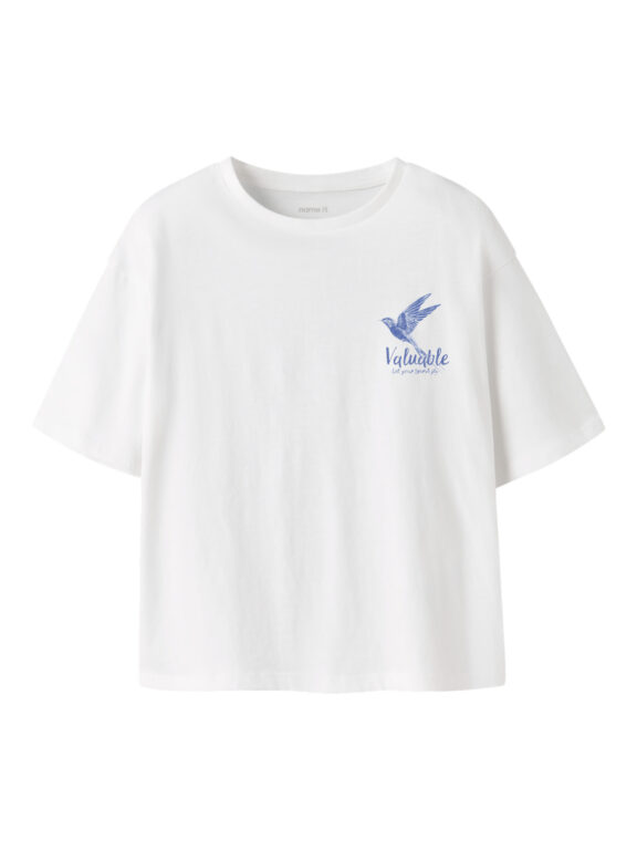 NAME IT T-shirt Francine Bright White NAME IT T-shirt Francine Bright White
