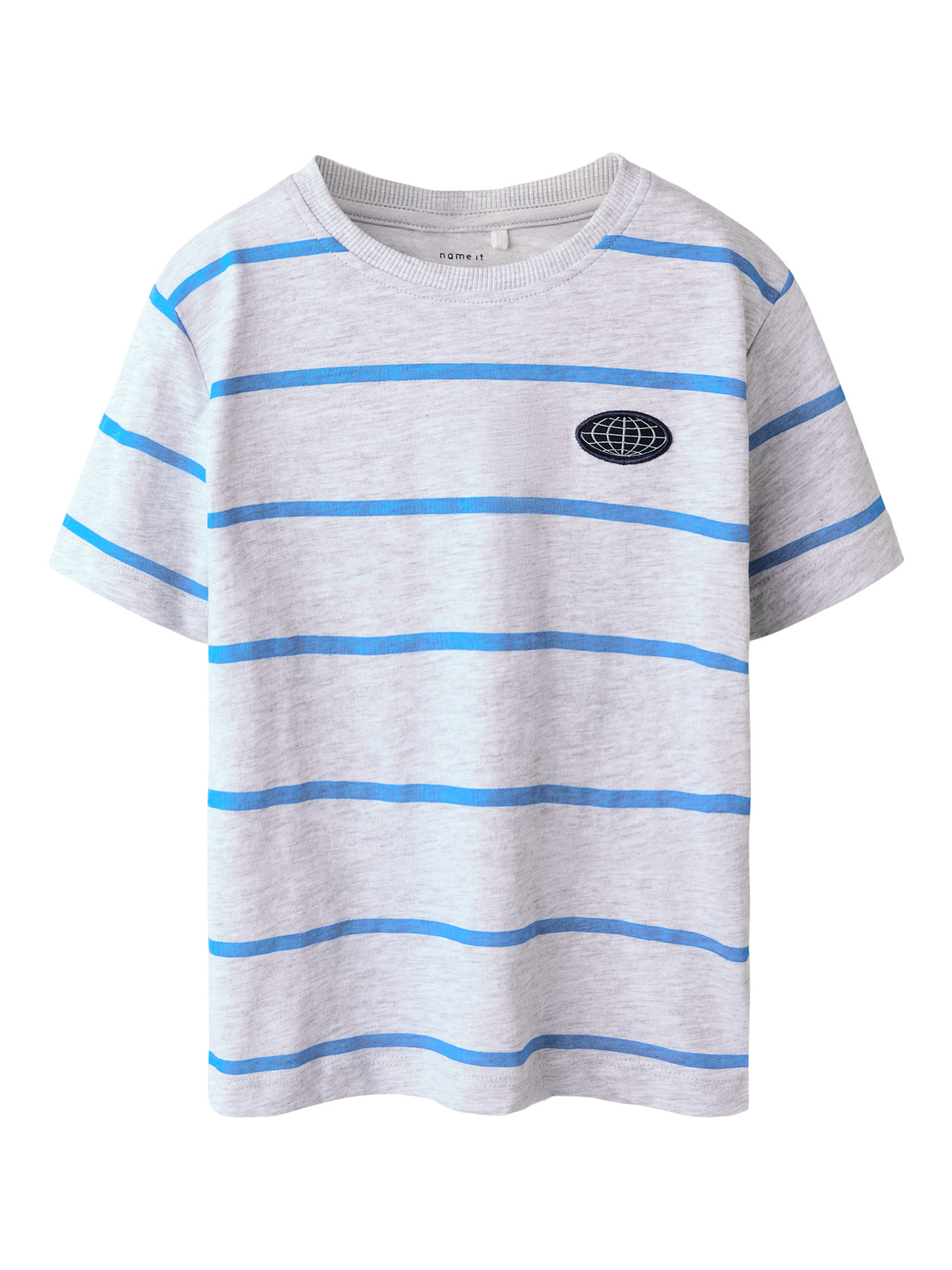 NAME IT T-shirt Fritz Light Grey Melange NAME IT T-shirt Fritz Light Grey Melange