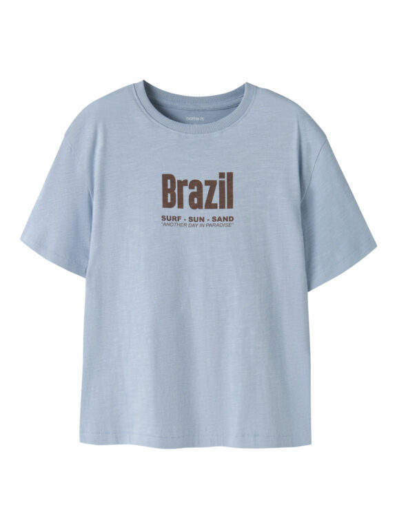 NAME IT T-shirt Hansi Blue Fog