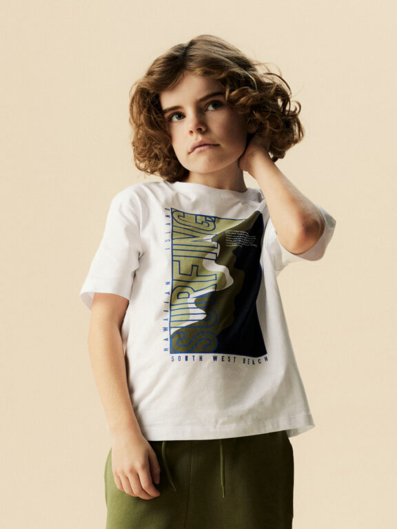 NAME IT T-shirt Hansy Bright White