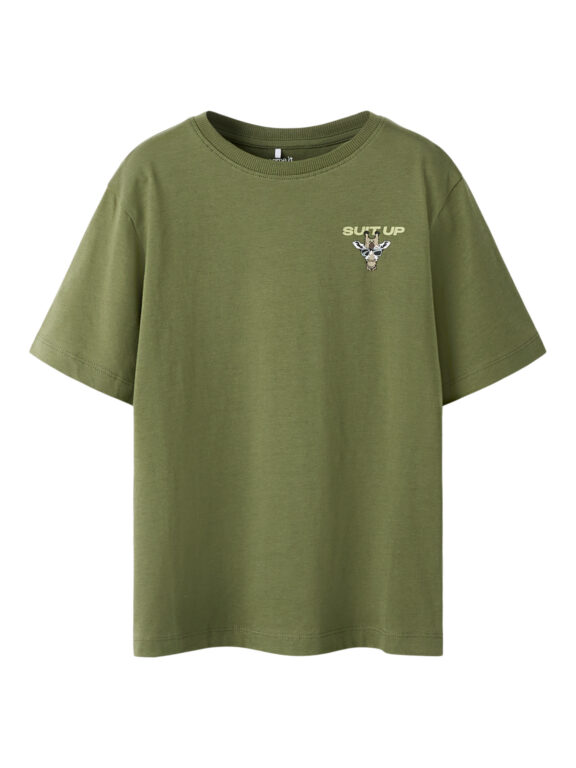 NAME IT T-shirt Hansy Olivine