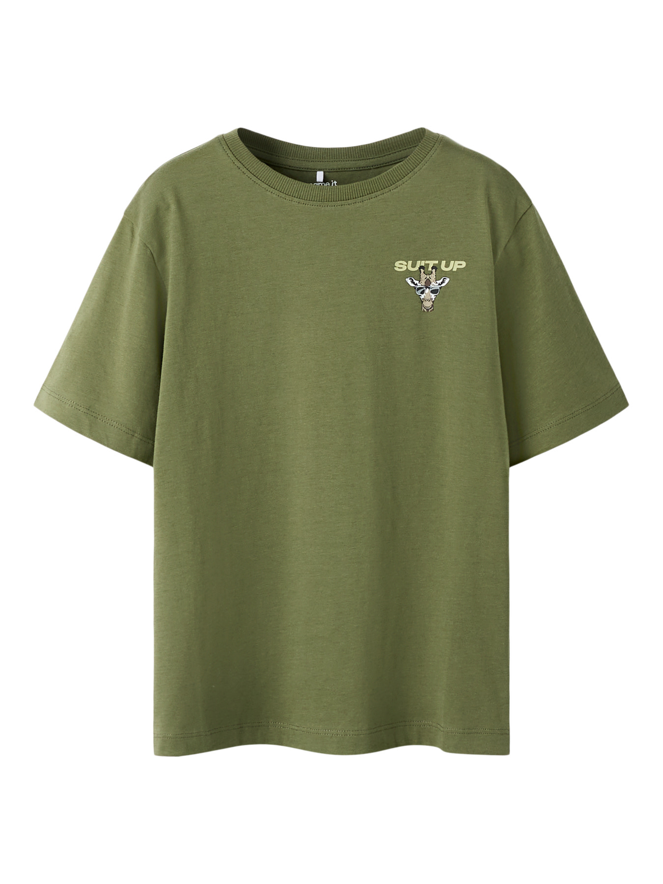 NAME IT T-shirt Hansy Olivine