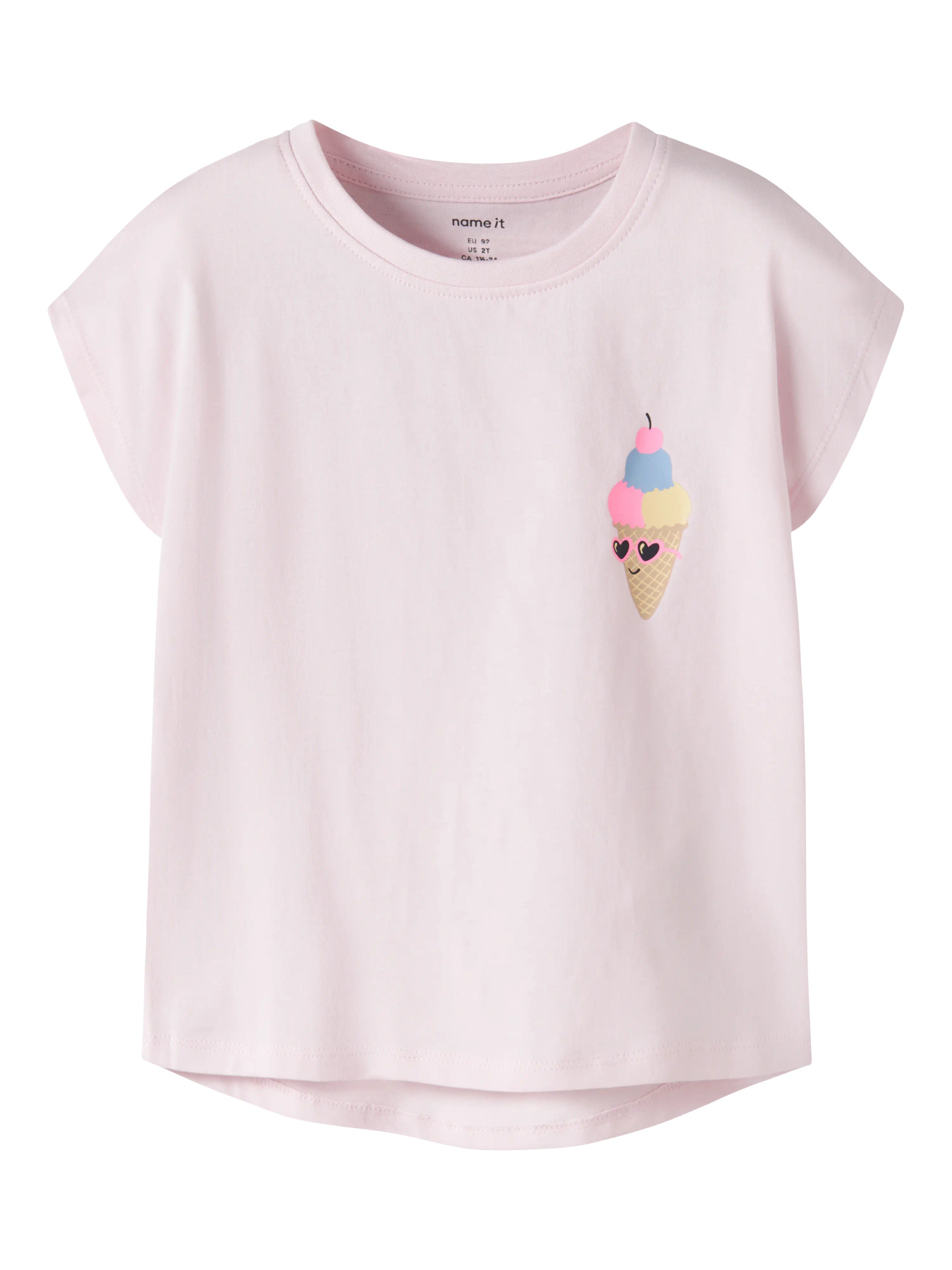 NAME IT T-shirt Varutti Cradle Pink Ice Cream