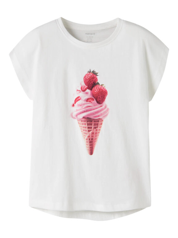 NAME IT T-shirt Votia Bright White