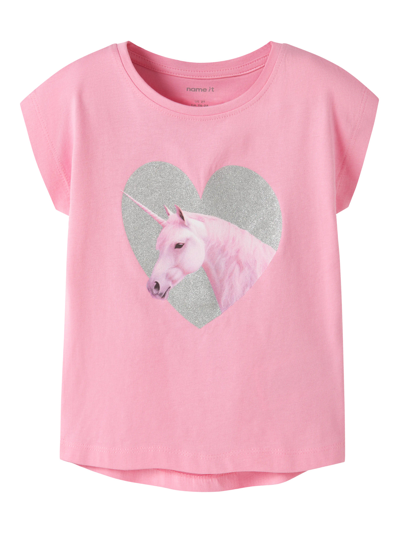 NAME IT T-shirt Votia Pink Drink Glitter Unicorn NAME IT T-shirt Votia Pink Drink Glitter Unicorn