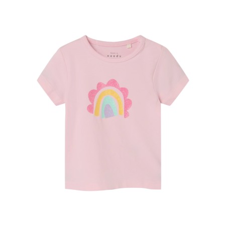 NAME IT T-shirt Vubie Parfait Pink Rainbow NAME IT T-shirt Vubie Parfait Pink Rainbow