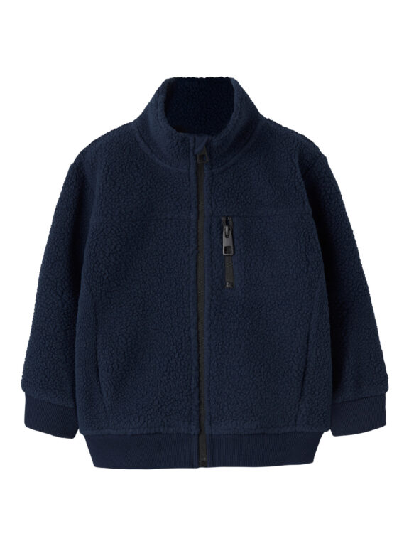 NAME IT Teddy Cardigan Navy Blazer