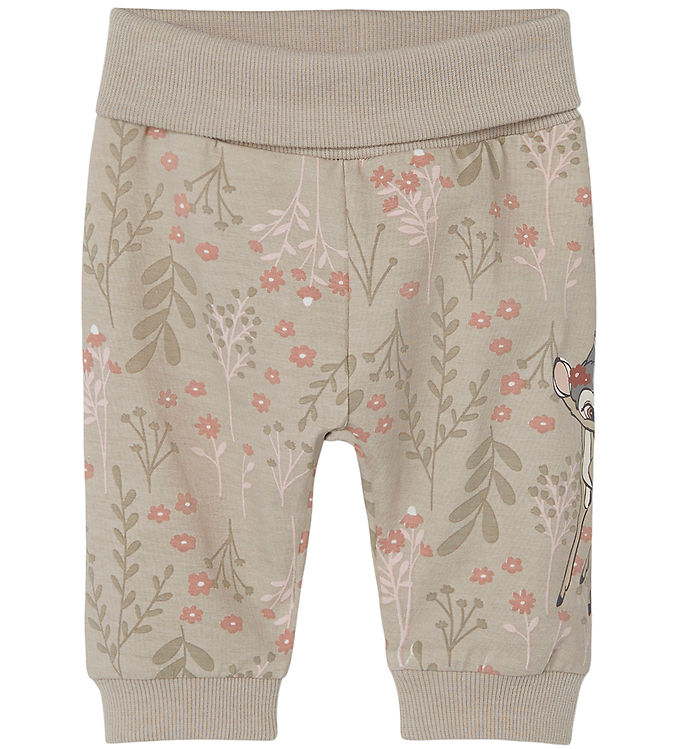 Name It Bukser - Bambi - NbfDro - Pure Cashmere m. Print Name It Bukser - Bambi - NbfDro - Pure Cashmere m. Print
