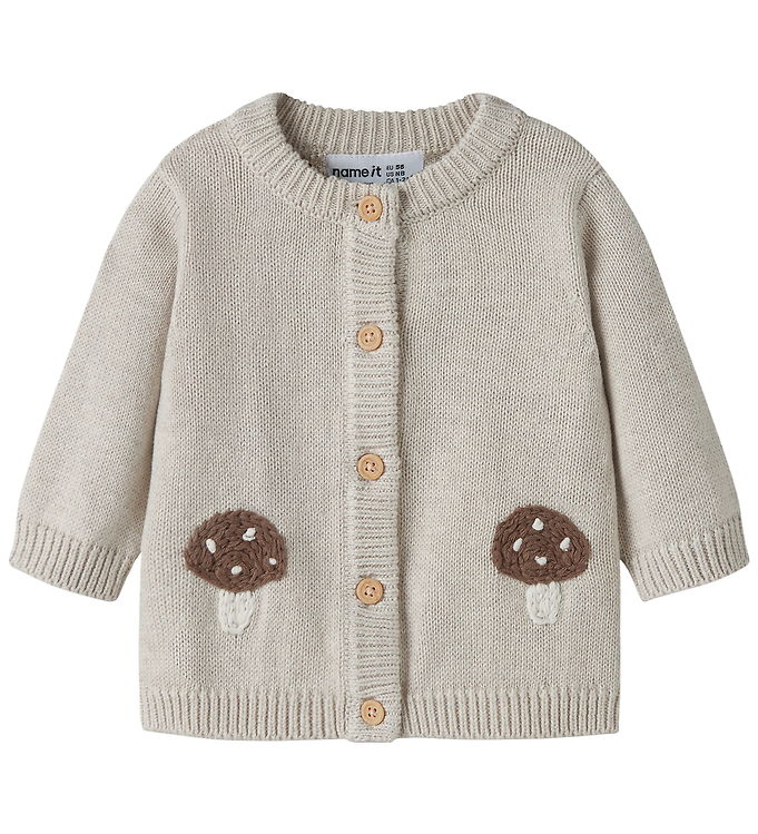 Name It Cardigan - Strik - NbfOtelia - Peyote Melange