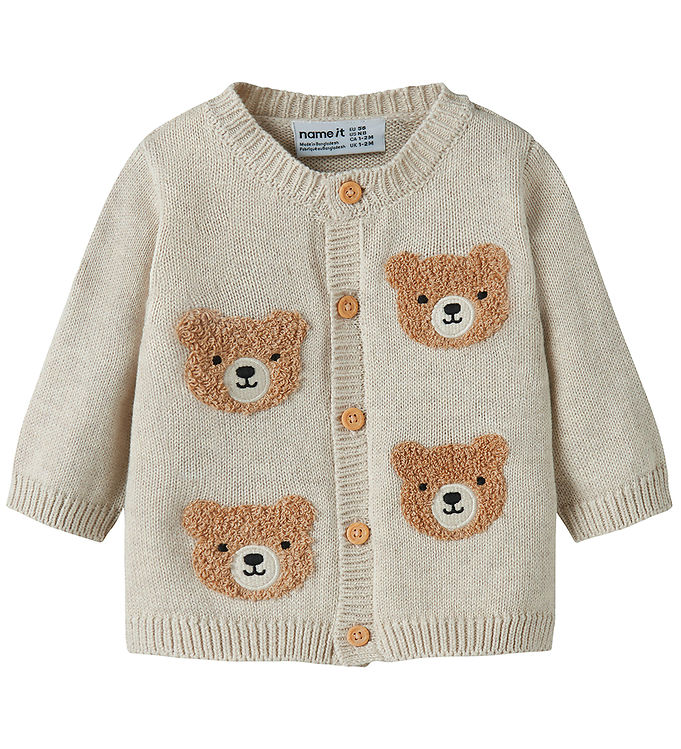 Name It Cardigan - Strik - NbmObase - Peyote Melange