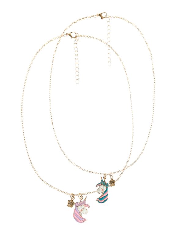 Name It Forever 2P Necklace - Gold Colour