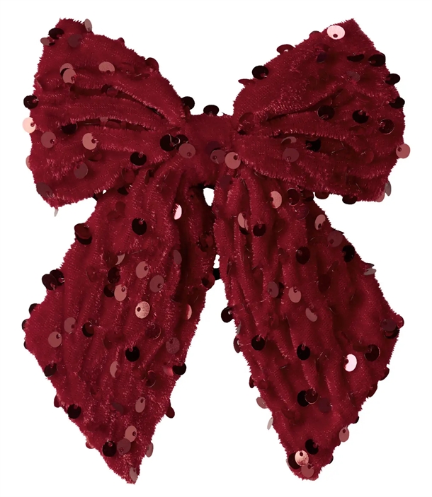 Name It Hårelastik - NKFRIJOY BOW - Red Dahlia - (FORUDBESTILLING lev. okt)