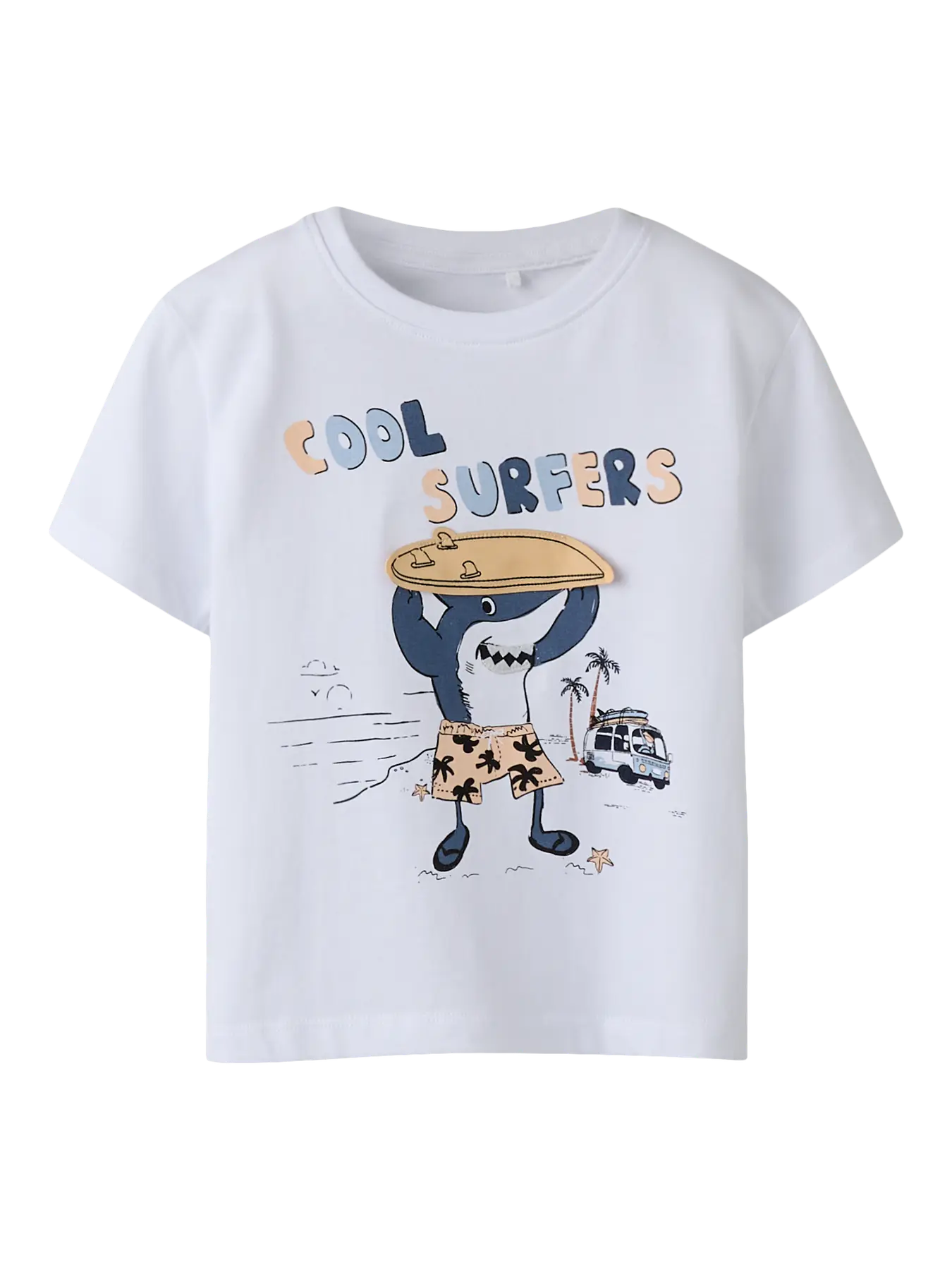 Name It Jabe - SS Nreg Top Box - Bright White - 92 cm Name It Jabe - SS Nreg Top Box - Bright White - 92 cm