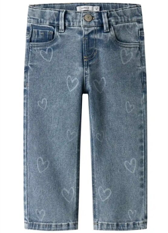 Name It Jeans - nmfRose Straight Jeans - Medium Blue Denim