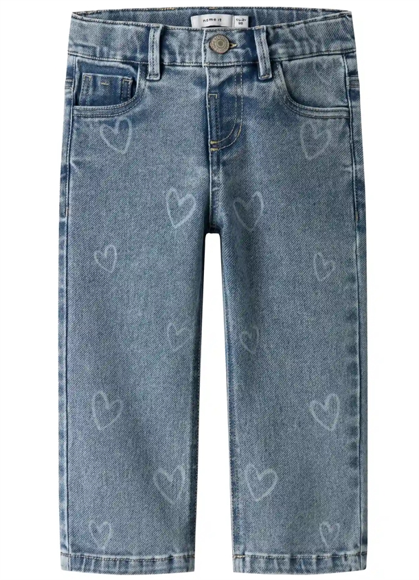 Name It Jeans - nmfRose Straight Jeans - Medium Blue Denim