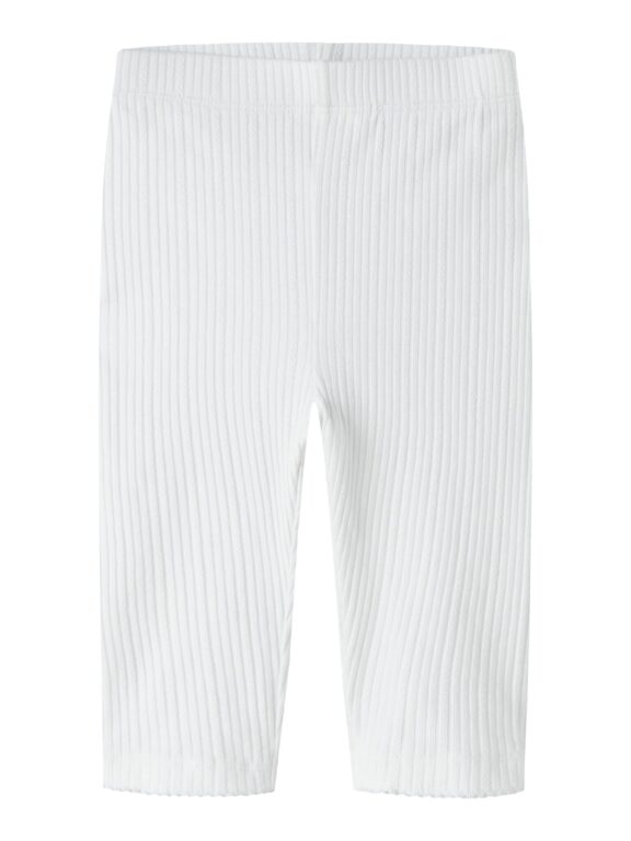 Name It Judy - Capri Slim Leggings - Bright White - 92 cm