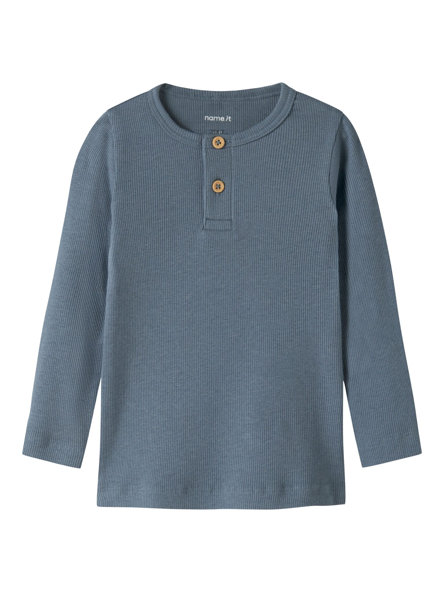 Name It Kab - LS Shirt - Blue Mirage - 86 cm