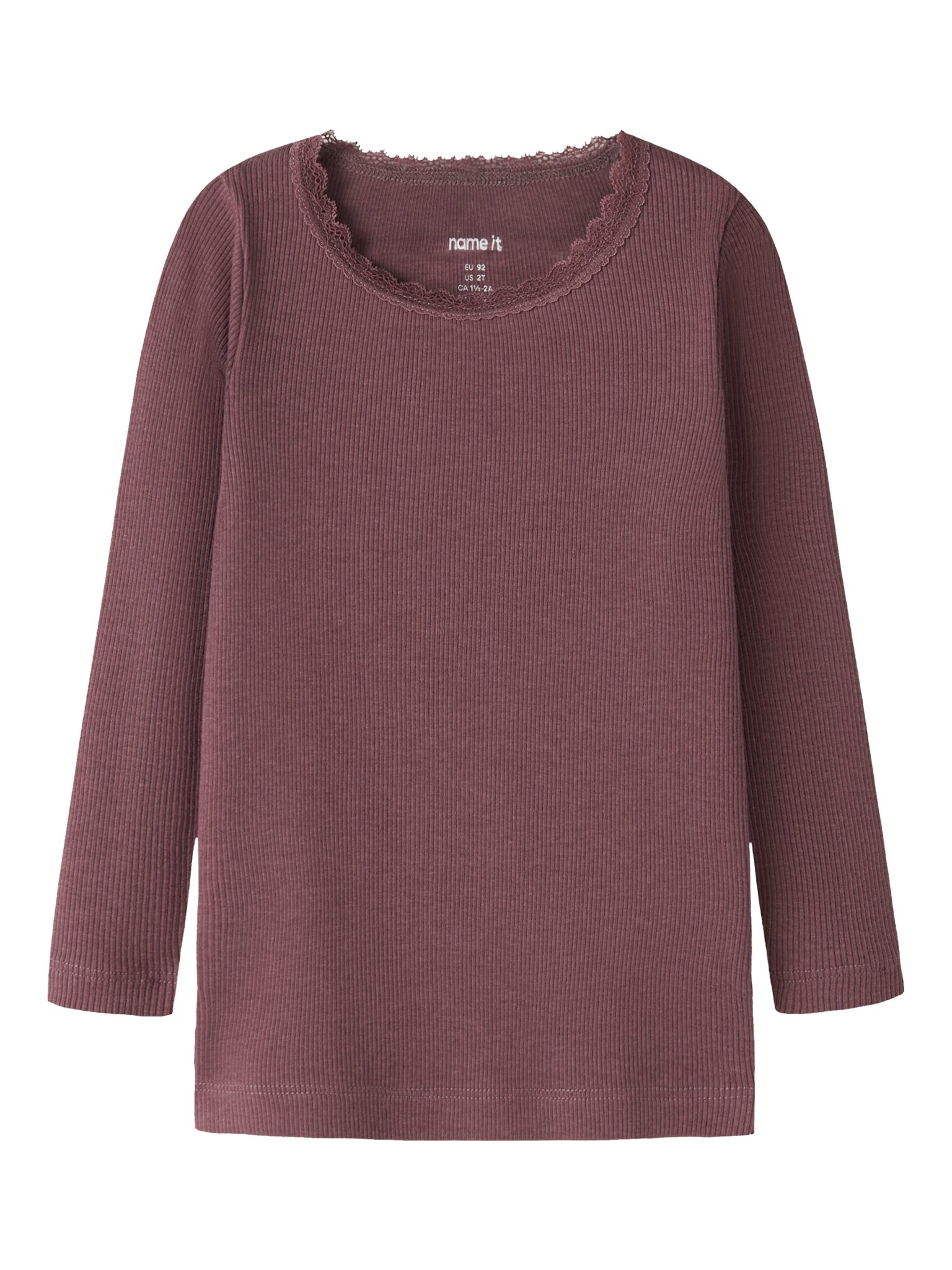 Name It Kab - LS Top Noos - Wild Ginger - 86 cm