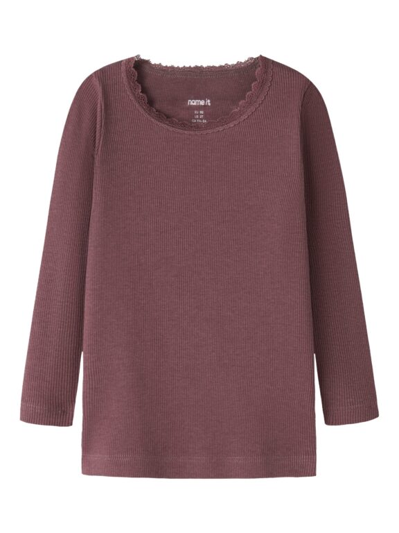 Name It Kab - LS Top Noos - Wild Ginger - 86 cm