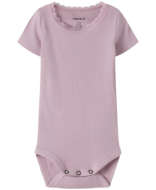 Name It Kortærmet Body - Kab - Fragrant Lilac