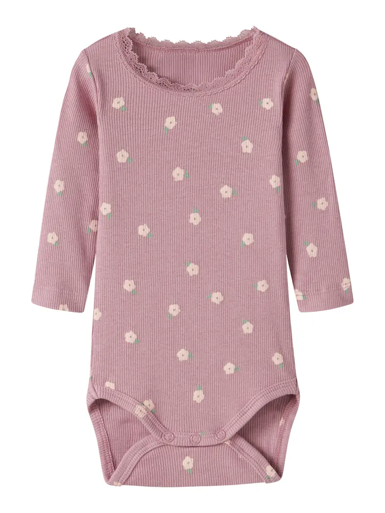 Name It Laurel Langærmet Body - Lilas - 62