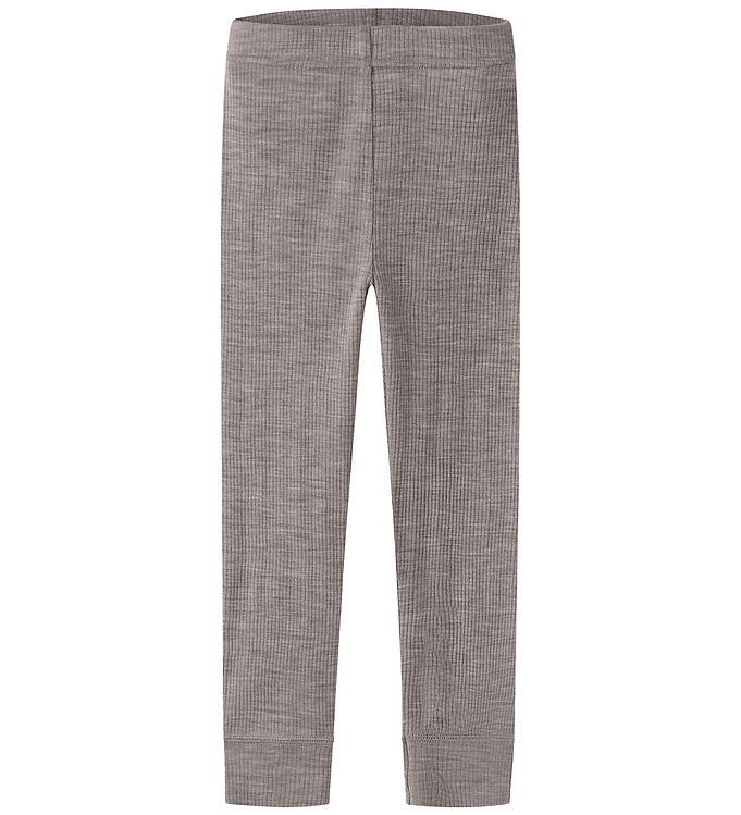 Name It Leggings - Uld - Rib - Noos - NmnWax - Satellite