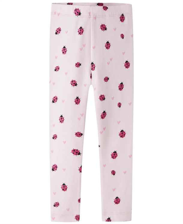 Name It Leggings - nmfHaline - Mariehøne - Cradle Pink Name It Leggings - nmfHaline - Mariehøne - Cradle Pink