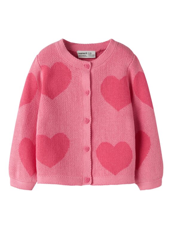Name It Lianax - LS Knis Cardigan - Flowering Ginger - 92 cm