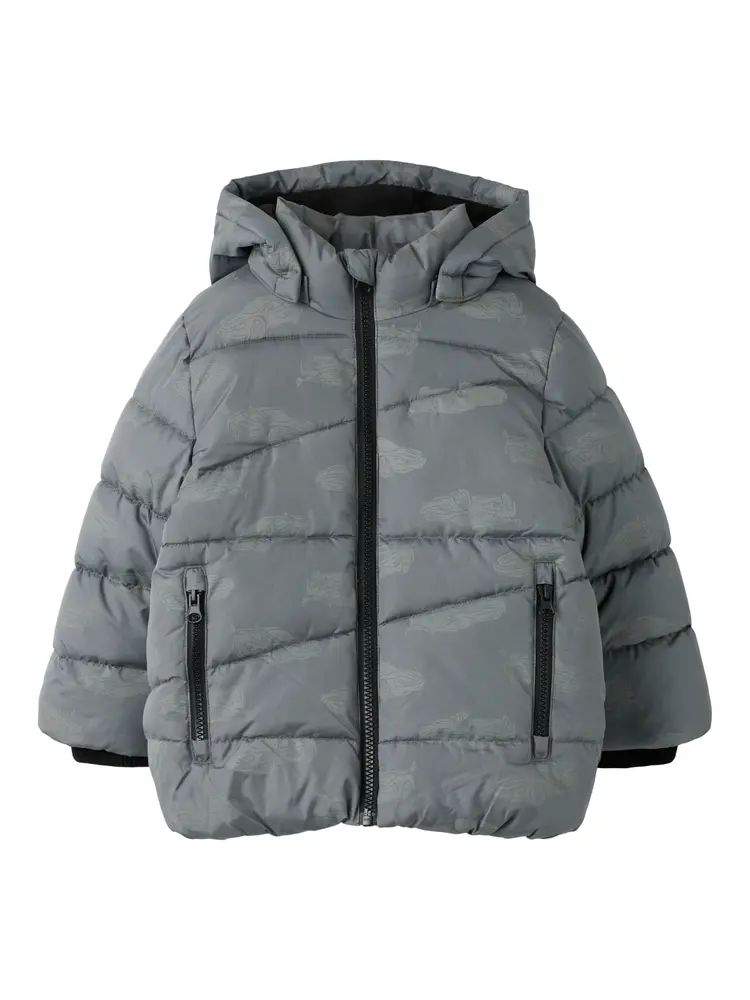 Name It Mosan Pufferjakke - Poppy Seed - 104