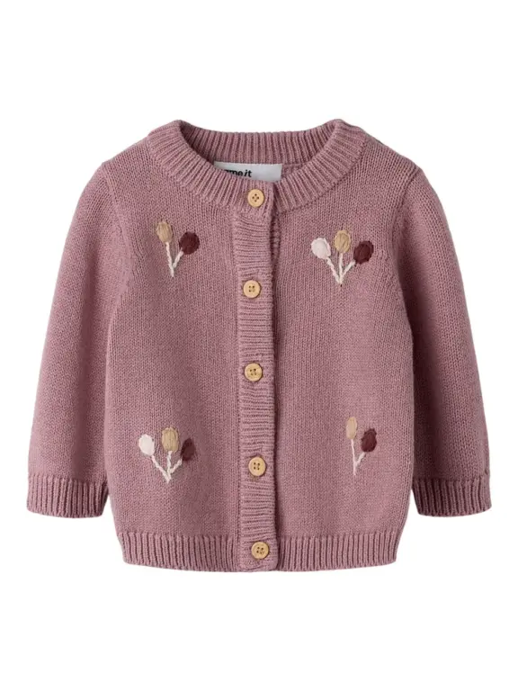 Name It Nanny Cardigan - Lilas - 62