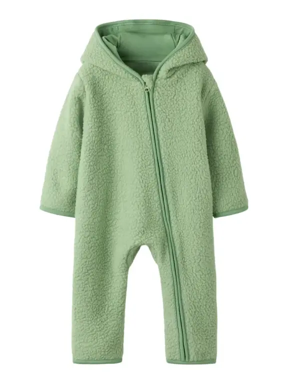 Name It Olane Teddy Køredragt - Basil - 62