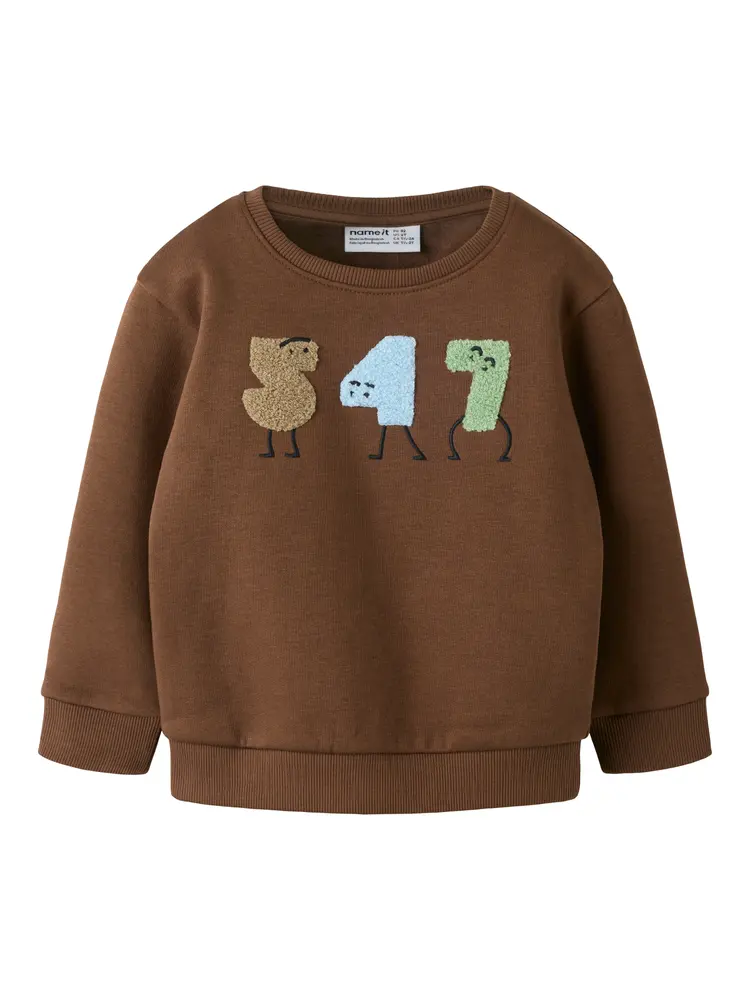 Name It Olav Sweatshirt - Pinecone - 116 Name It Olav Sweatshirt - Pinecone - 116