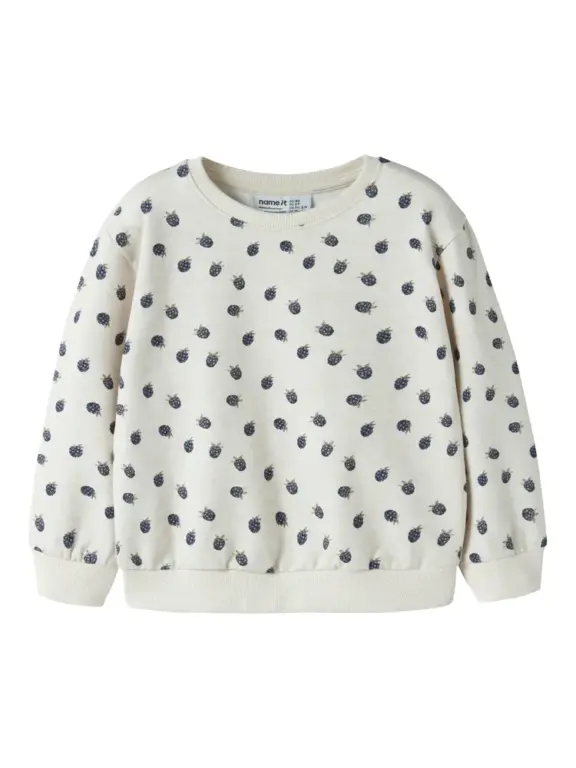Name It Omer Sweatshirt - Peyote Melange - 92 Name It Omer Sweatshirt - Peyote Melange - 92
