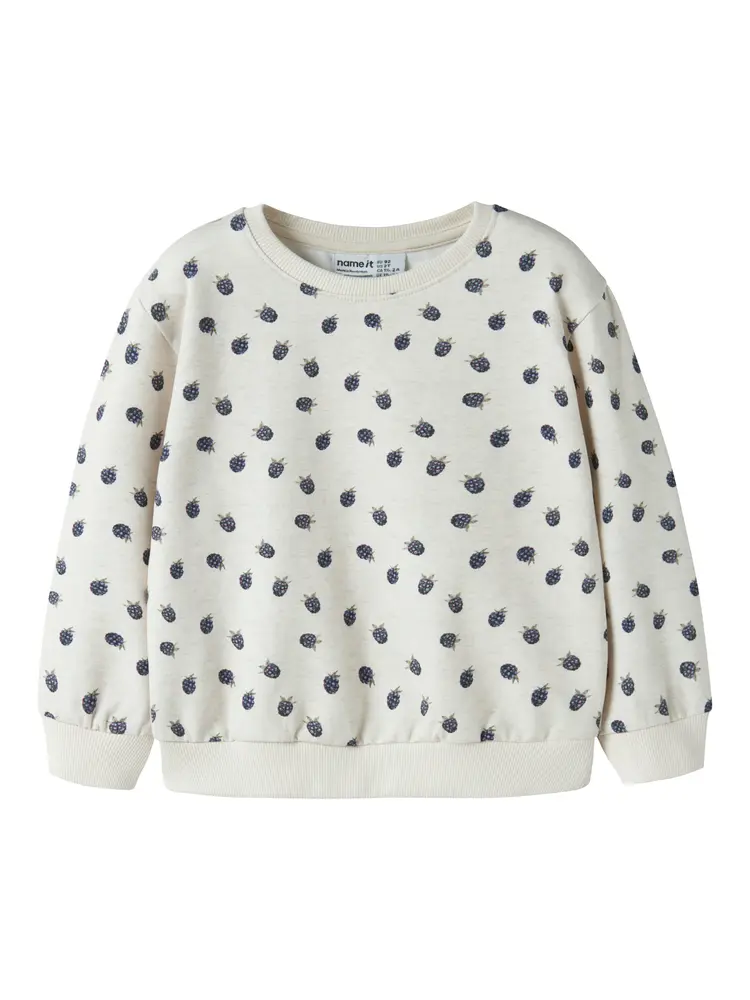 Name It Omer Sweatshirt - Peyote Melange - 92 Name It Omer Sweatshirt - Peyote Melange - 92