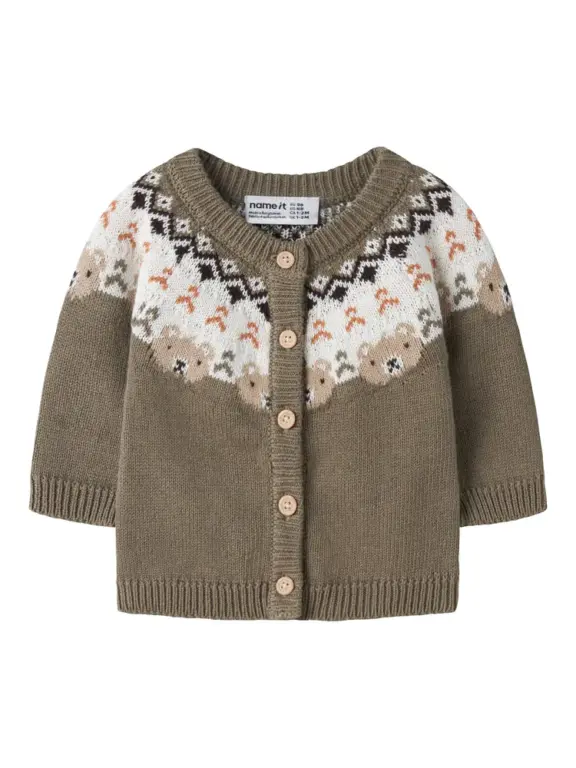 Name It Osmane Cardigan - Mermaid - 74