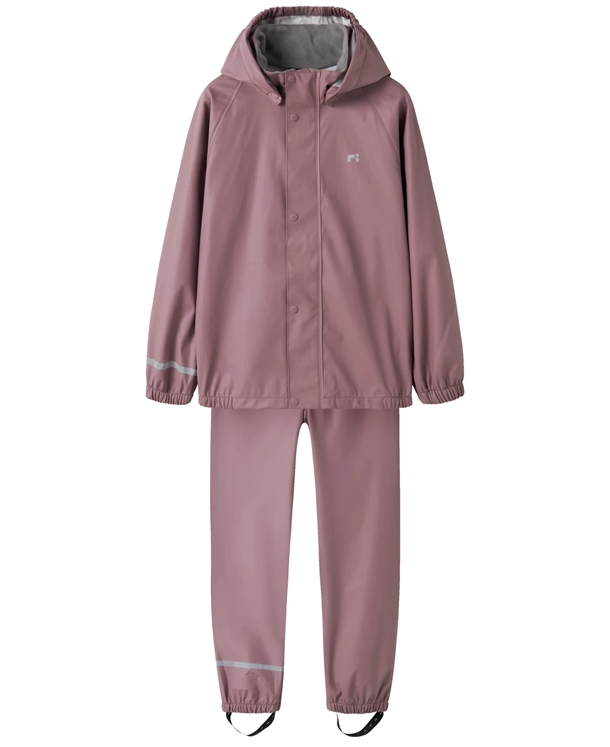 Name It Regntøj - NknDry10 Rain Set - Wistful Mauve