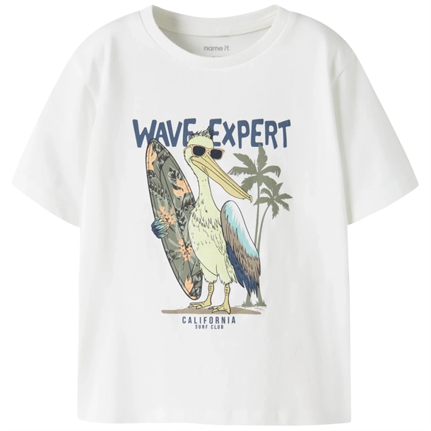 Name It T-shirt - NmmFopz - Bright White