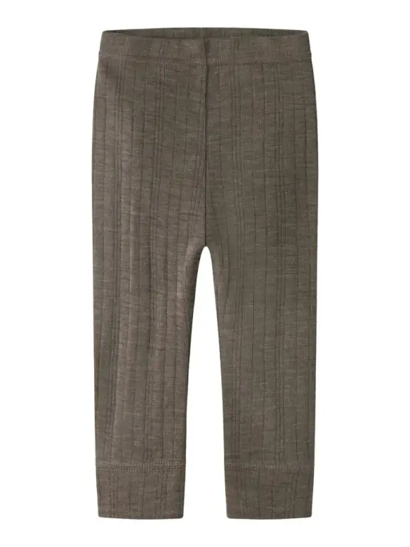 Name It Wang Uld Leggings - Morel - 50