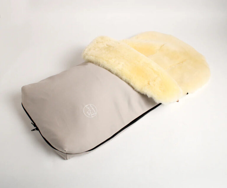 Naturkind Lammeskind Kørepose Emil Slim - Creme Naturkind Lammeskind Kørepose Emil Slim - Creme