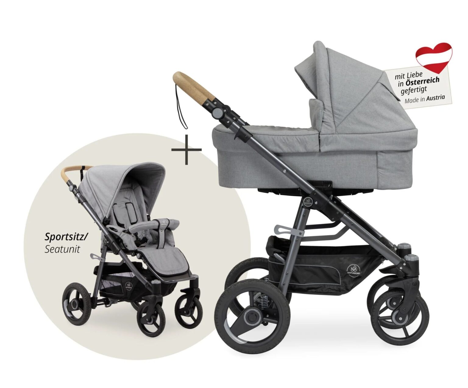 Naturkind Lux Evo Kombivogn - Siebenschläfer Naturkind Lux Evo Kombivogn - Siebenschläfer