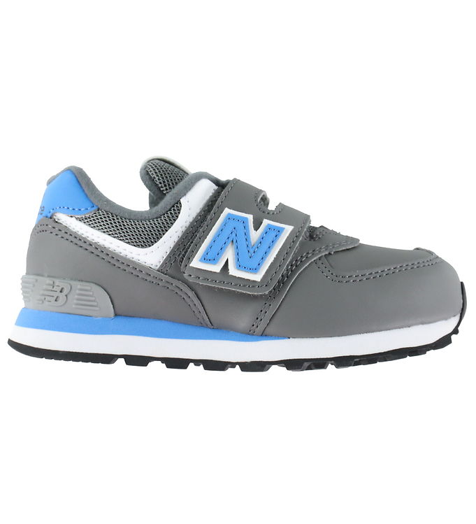 New Balance Sko - 574 - Castlerock/Fan Blue