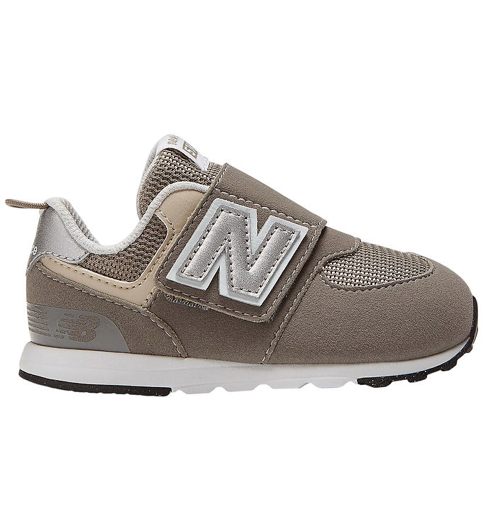 New Balance Sko - 574 - Rain Cloud/Silver Metallic G