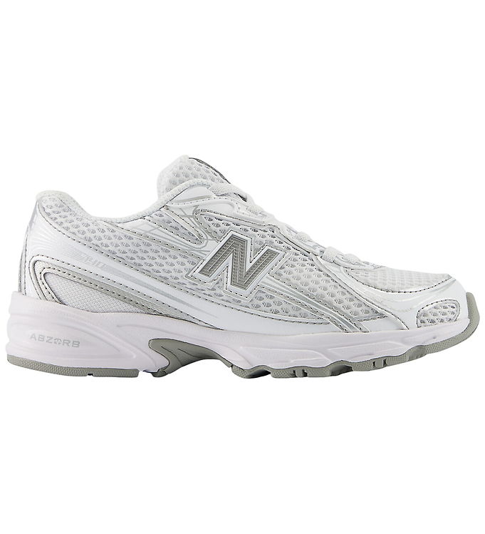 New Balance Sko - 740 - Hvid/Silver Metallic WM New Balance Sko - 740 - Hvid/Silver Metallic WM