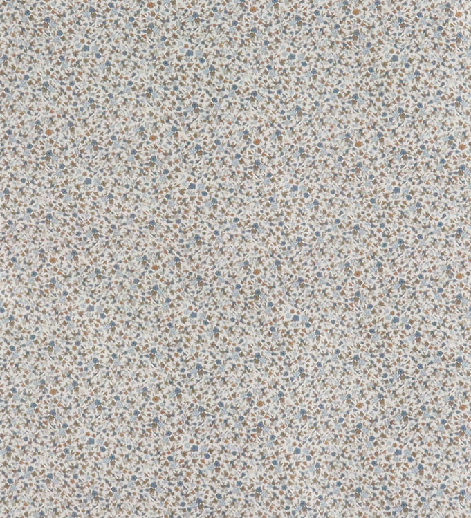 Nørgaard Madsens Sengetøj - Junior - Beige m. Blå Blomster Nørgaard Madsens Sengetøj - Junior - Beige m. Blå Blomster